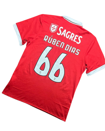 Benfica Football Shirt 2017/2018 Home Ruben Dias 66 (L)