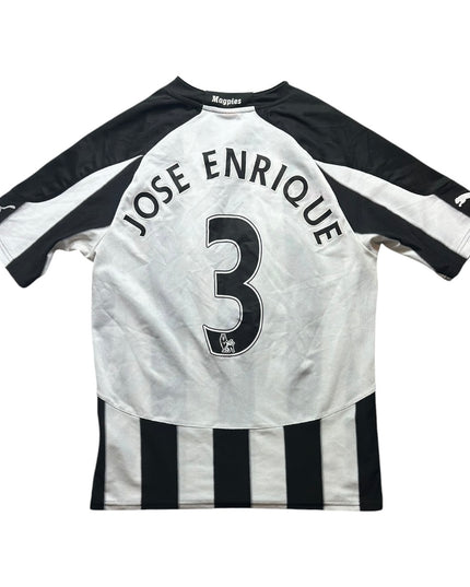 Newcastle Football Shirt Home 2010/2011 Jose Enrique 3 (S)
