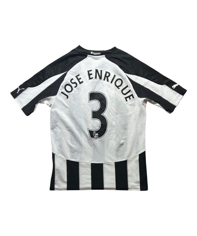 Newcastle Football Shirt Home 2010/2011 Jose Enrique 3 (S)
