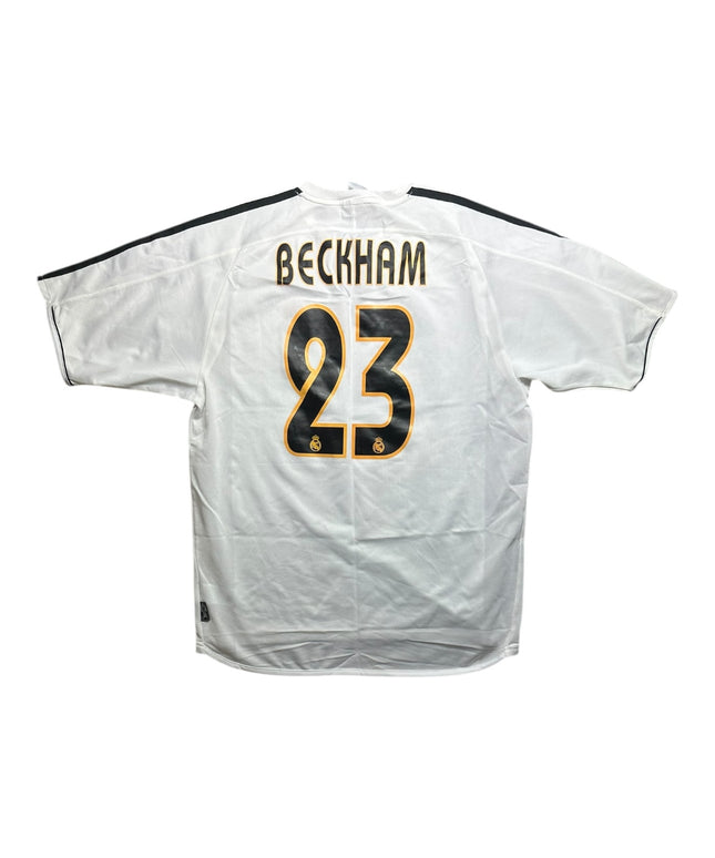 Real Madrid Football Shirt Home 2003/2004 Beckham 23 (M)