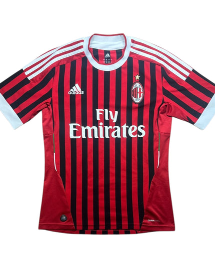 AC Milan Football Shirt 2011/2012 Home (S)