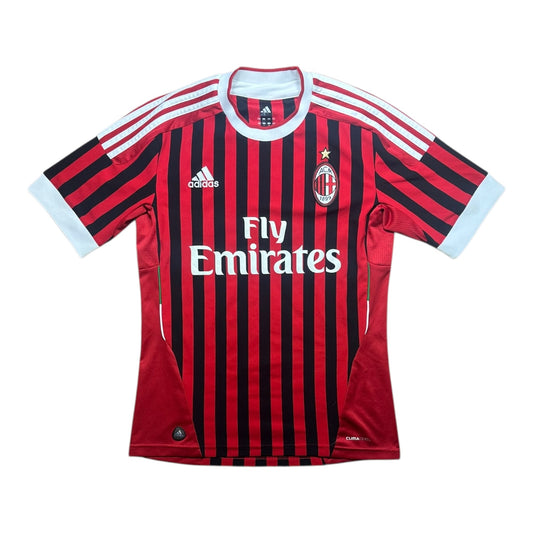 AC Milan Football Shirt 2011/2012 Home (S)
