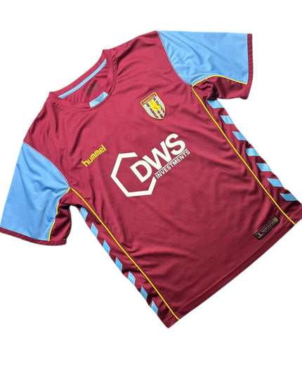 Aston Villa Football Shirt 2005/2006 Home Baros 10 (M)
