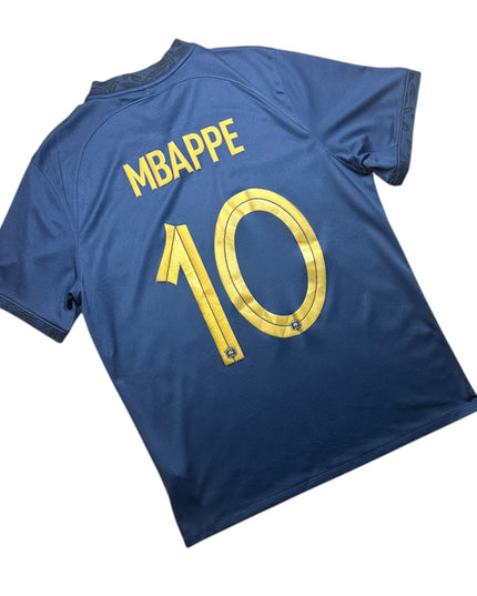 France Football Shirt 2022/2023 Home Mbappe 10 (L)