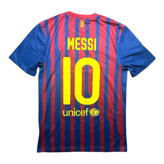 Barcelona Football Shirt 2011/2012 Home Messi 10 (S)