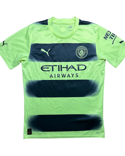Manchester City 2022/2023 Third Football Shirt De Bruyne (17)