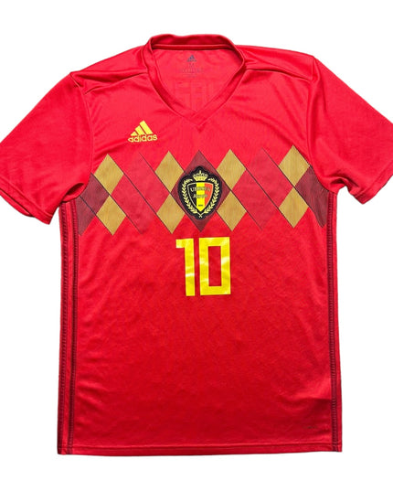 Belgium 2018/2019 Home Football Shirt E.Hazard 10 (M)