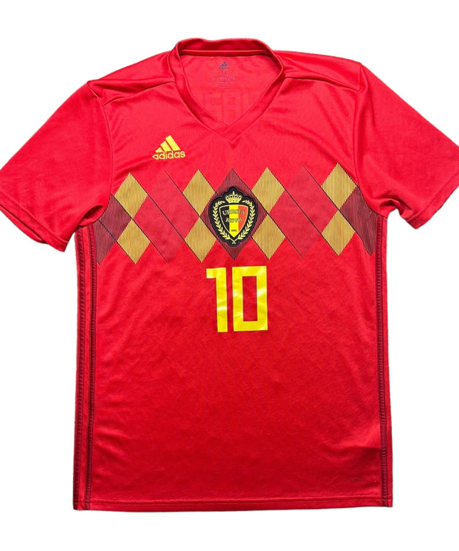 Belgium 2018/2019 Home Football Shirt E.Hazard 10 (M)