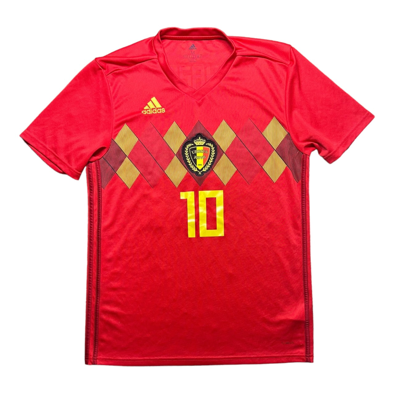 Belgium 2018/2019 Home Football Shirt E.Hazard 10 (M)