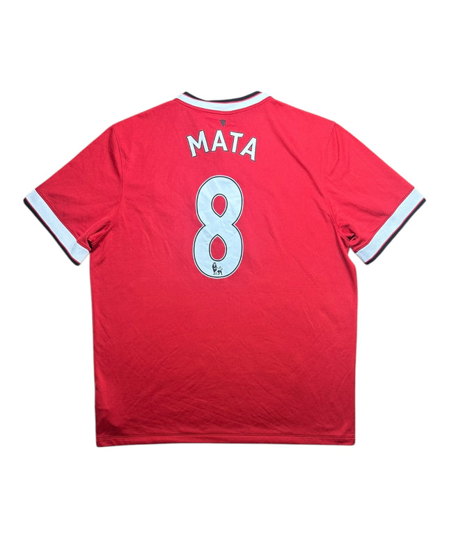 Manchester United Football Shirt 2014/2015 Home Mata 8 (XL)