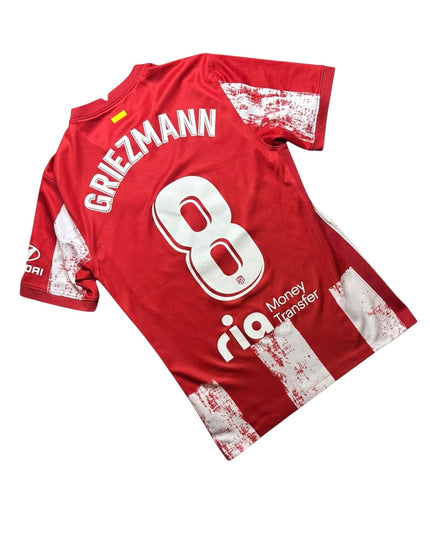 Atletico Madrid Football Shirt Home 2021/2022 Griezmann 8 (S)