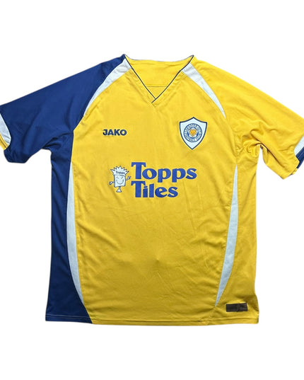 Leicester City Football Shirt 2007/2008 Away (M)