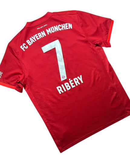 Bayern Munich 2019/2020 Home Football Shirt Ribery 7 (L)