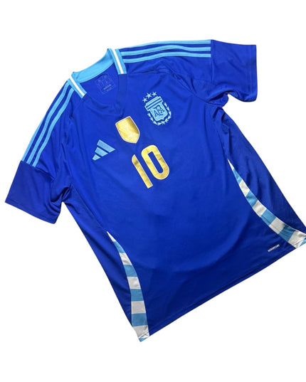 Argentina Football Shirt Away 2024/2025 Messi 10 (XL)