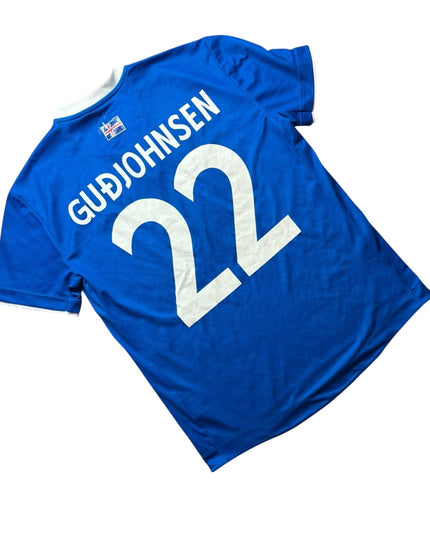 Iceland Football Shirt Hone 2016/2018 Gudjohnsen 22 (M)