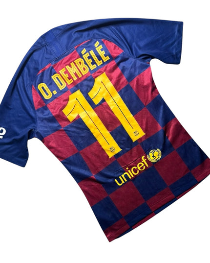 Barcelona Football Shirt Home 2019/2020 Player Issue O.Dembele 11 (M)