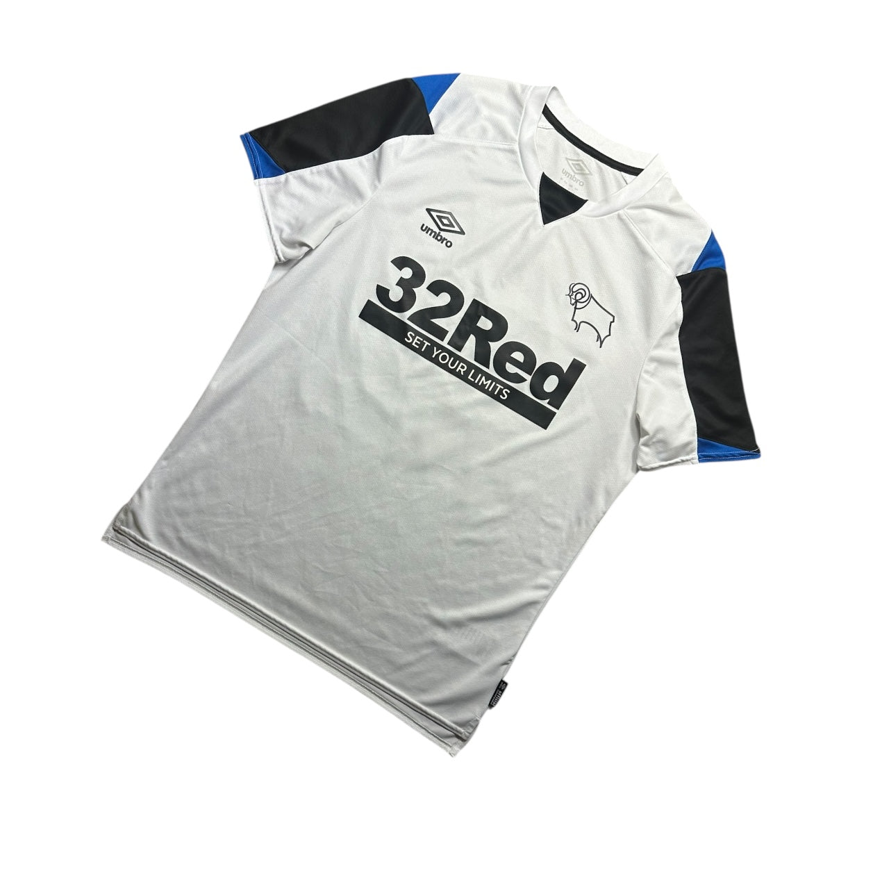 Derby County Football Shirt 2021/2022 Home Rooney 32 (L)