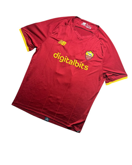 Roma Football Shirt 2021/2022 Home Abraham 9 (L)