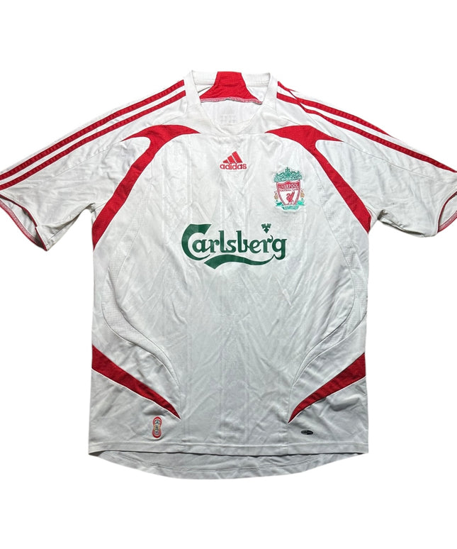 Liverpool Football Shirt 2007/2008 Away Gerrard 8 (L)