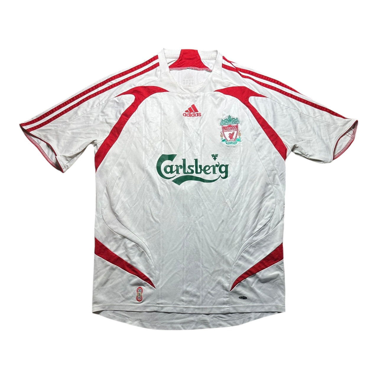 Liverpool Football Shirt 2007/2008 Away Gerrard 8 (L)