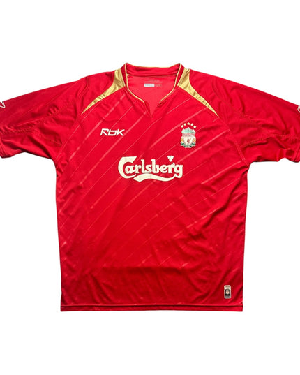 Liverpool Football Shirt Home European 2005/2006 (XL)