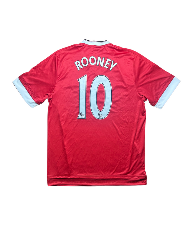 Manchester United 2015/2016 Home Football Shirt Rooney (10)
