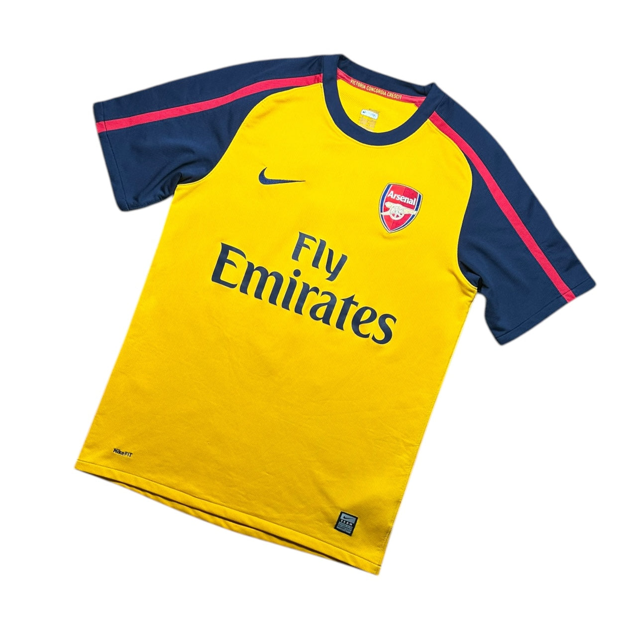 Arsenal Football Shirt 2008/2009 Away Fabregas 4 (S)