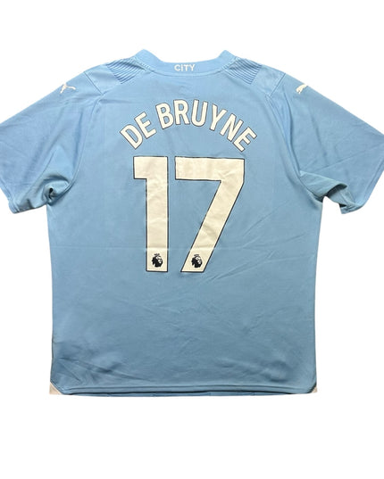 Manchester City Football Shirt Home 2023/2024 De Bruyne 17 (XL)