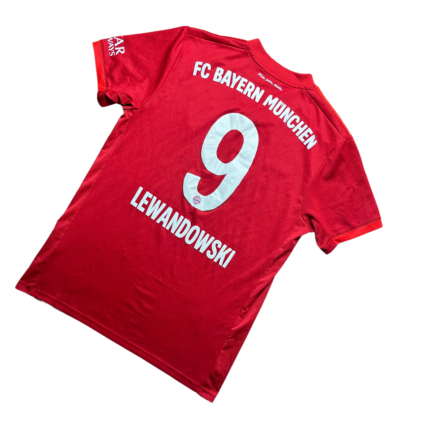 Bayern Munich 2019/2020 Home Football Shirt Lewandowski (9)