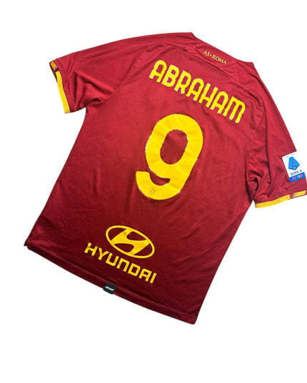 Roma Football Shirt 2021/2022 Home Abraham 9 (L)