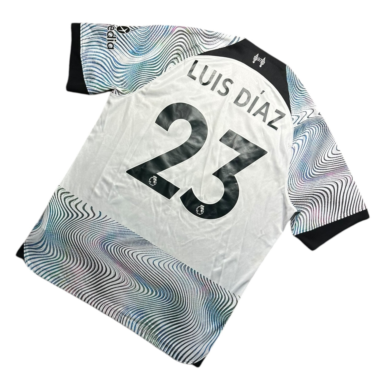 Liverpool Football Shirt 2022/2023 Away Luis Diaz 23 (L)