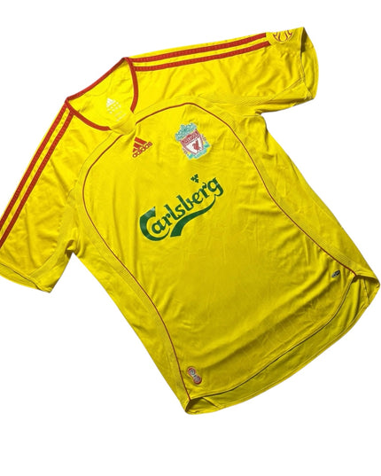 Liverpool Football Shirt Away 2006/2007 Kuyt 18 (M)