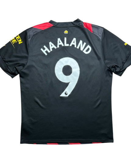 Manchester City Football Shirt 2022/2023 Away Haaland 9 (L)