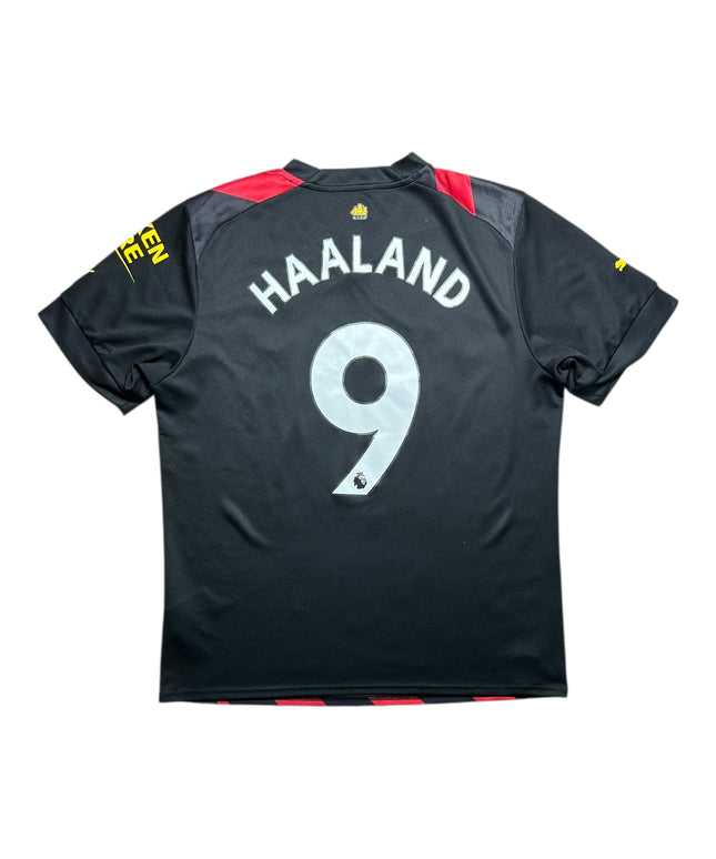 Manchester City Football Shirt 2022/2023 Away Haaland 9 (L)