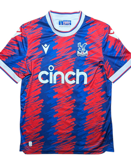 Crystal Palace Football Shirt Home 2022/2023 Olise 10 Signed (M)