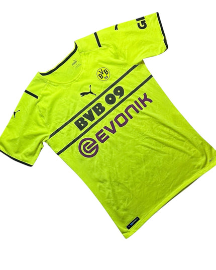 Borussia Dortmund Football Shirt Home European Player Issue Haaland 9 (M)