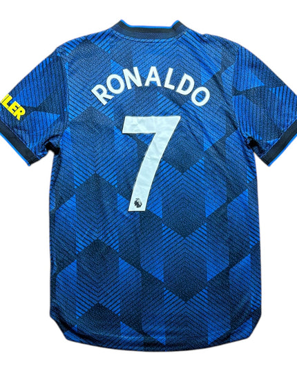 Manchester United Football Shirt 2021/2022 Third HeatRdy Ronaldo 7 (M)