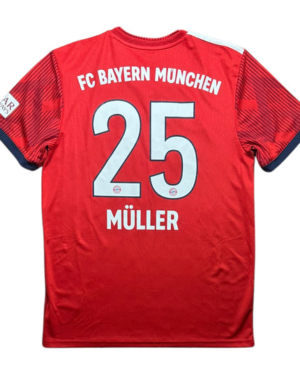 Bayern Munich Football Shirt 2018/2019 Home Muller 25 (L)
