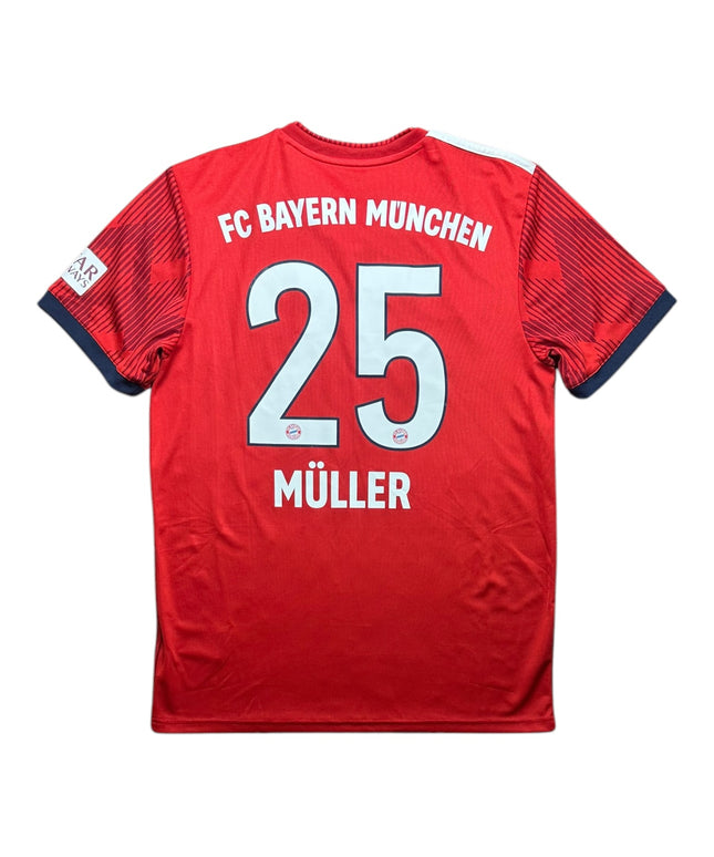Bayern Munich Football Shirt 2018/2019 Home Muller 25 (L)
