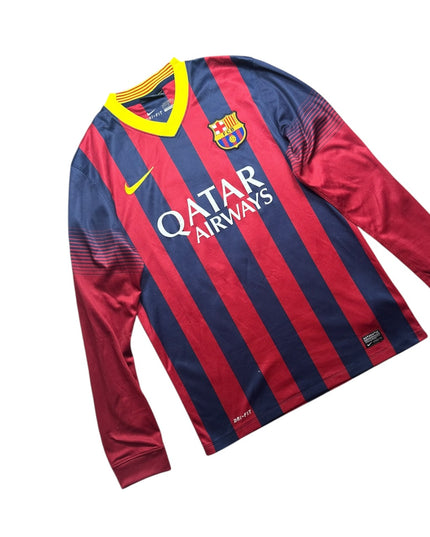 Barcelona Football Shirt Home 2013/2014 A.Iniesta 8 (S)