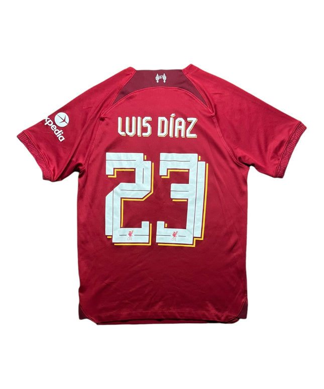 Liverpool Football Shirt 2022/2023 Home Luis Diaz 23 (S)