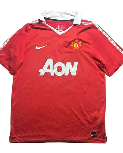 Manchester United Football Shirt Home 2010/2011 Carrick 16 (L)