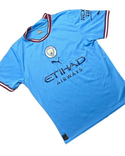Manchester City 2022/2023 Home Football Shirt De Bruyne (17)