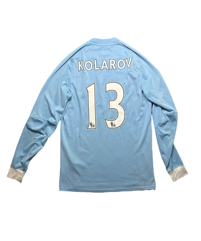 Manchester City Football Shirt 2010/2011 Home Kolarov 13 (S)