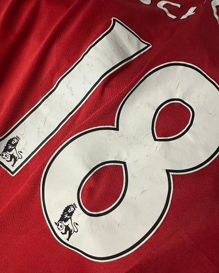 Manchester United Football Shirt 2010/2011 Home Scholes 18 (L)