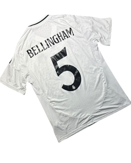 Real Madrid Football Shirt Home 2024/2025 Bellingham 5 (L)