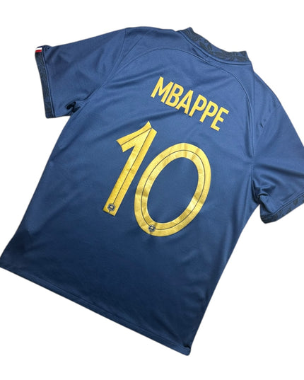 France Football Shirt 2022/2023 Home Mbappe 10 (L)