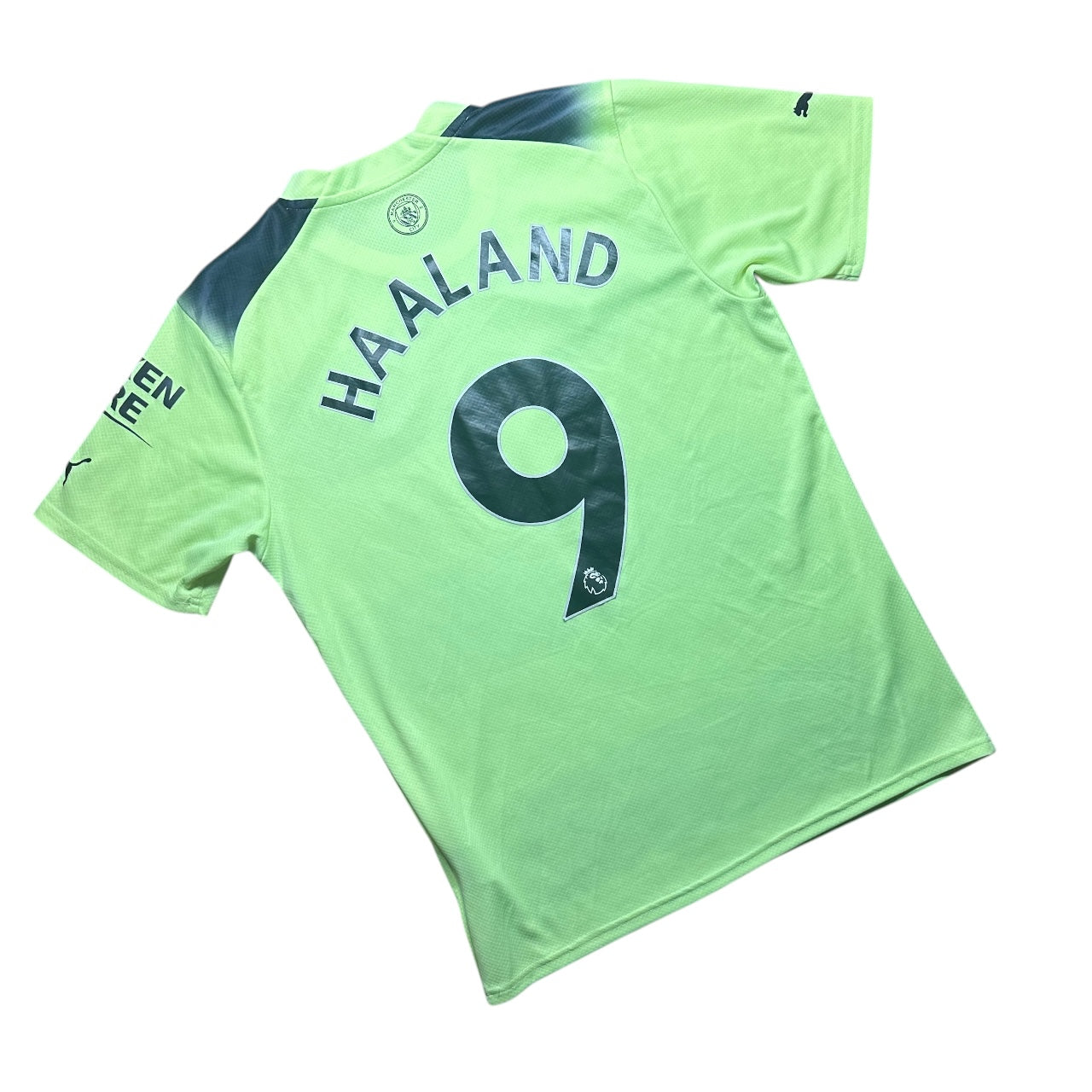 Manchester City Football Shirt 2022/2023 Third Haaland 9 (M)