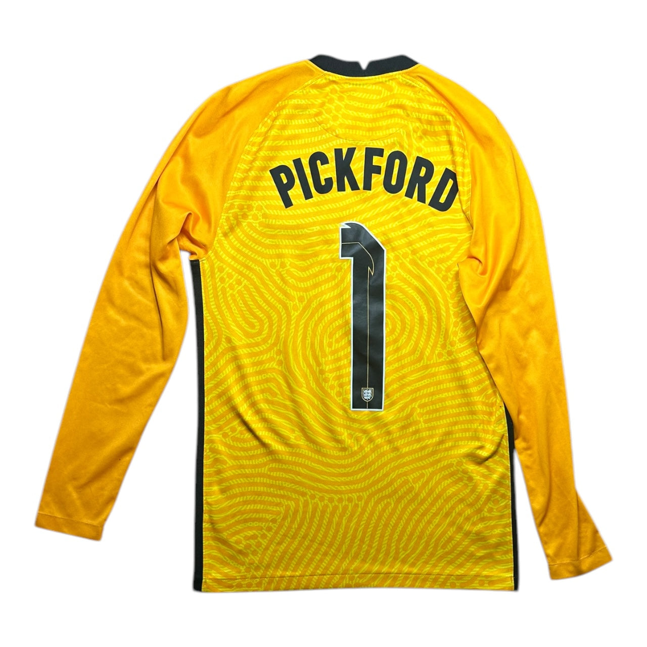 England Football Shirt 2020 Goalkeeping Shirt Pickford 1 (S)