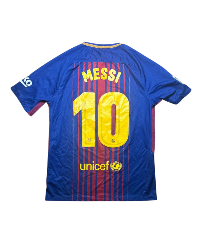 Barcelona Football Shirt 2017/2018 Home Messi 10 (M)